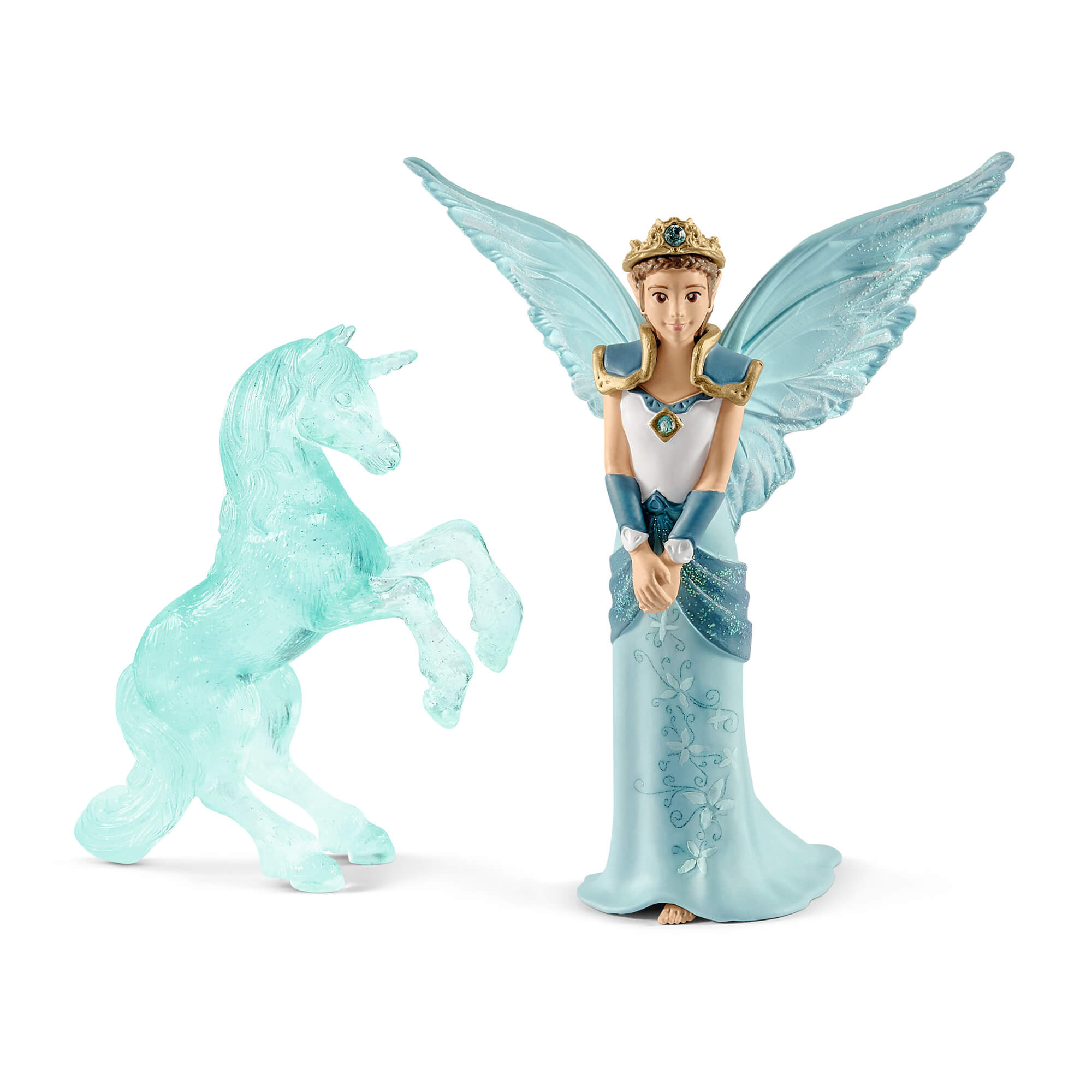 Schleich Bayala Movie Eyela With Unicorn-Ice-Sculpture Figure