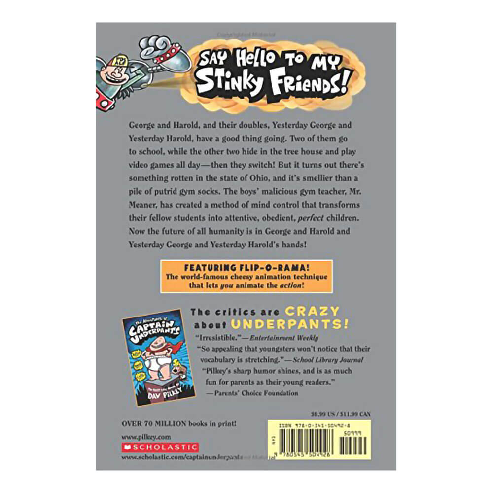 Captain Underpants Sensational Saga of Sir Stinks-A-Lot
