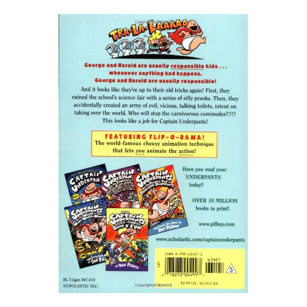 Captain Underpants Attack of the Talking Toilets (#2)