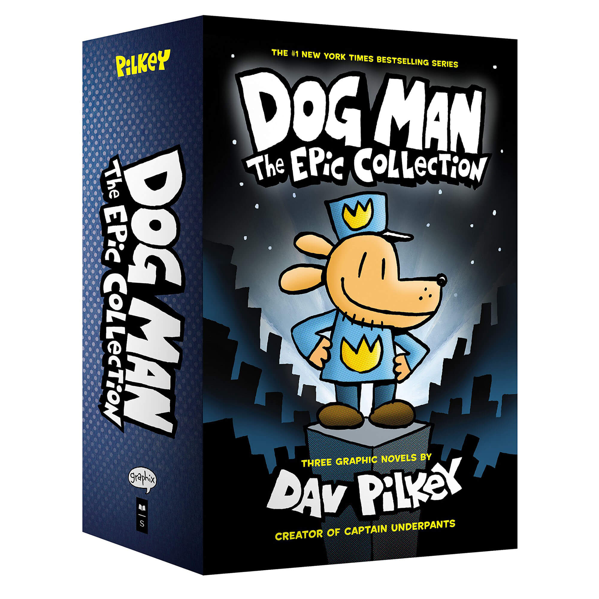 Dog Man: The Epic Collection (Dog Man #1-3 Boxed Set)