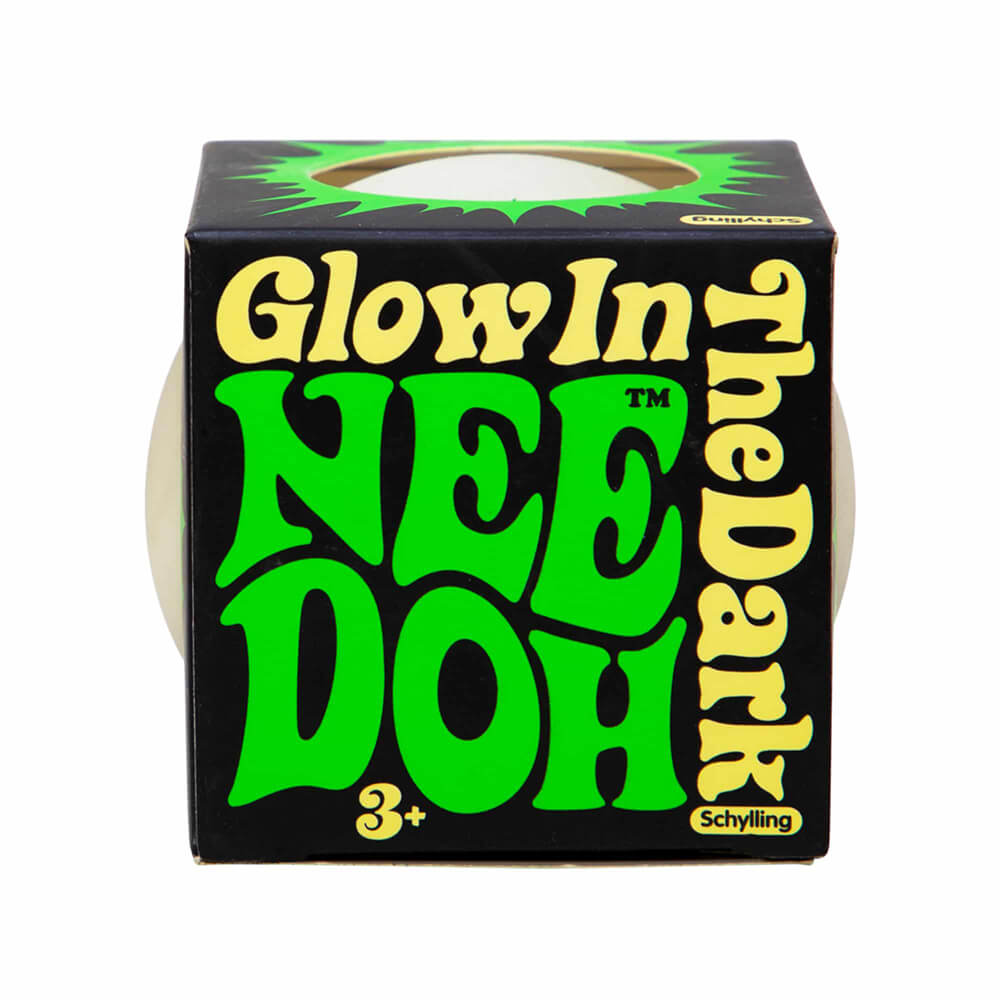 Schylling Glow-in-the-Dark NeeDoh Fidget Ball