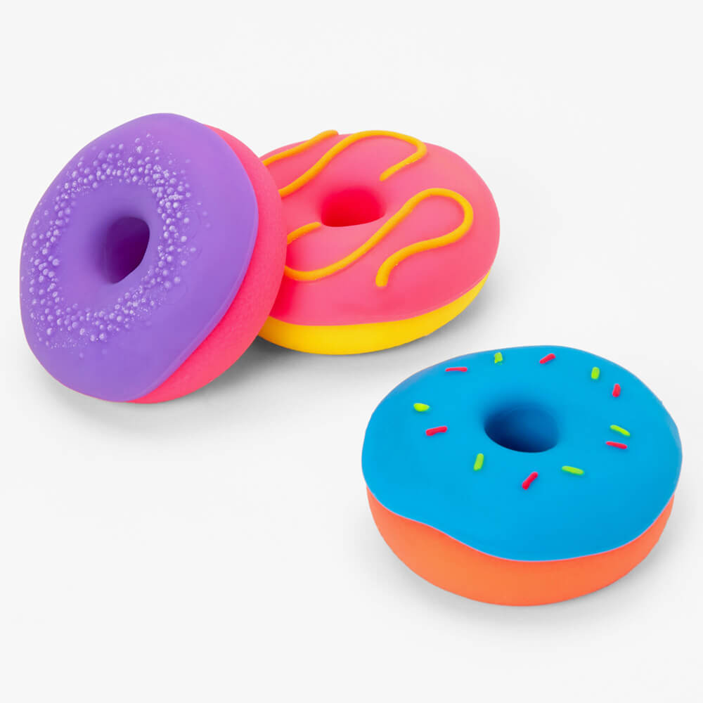 NeeDoh Jelly Dohnut, Giocattolo Antistress In Gelatina, Colori Assortiti, Circa 7,6 Cm, Età 3+