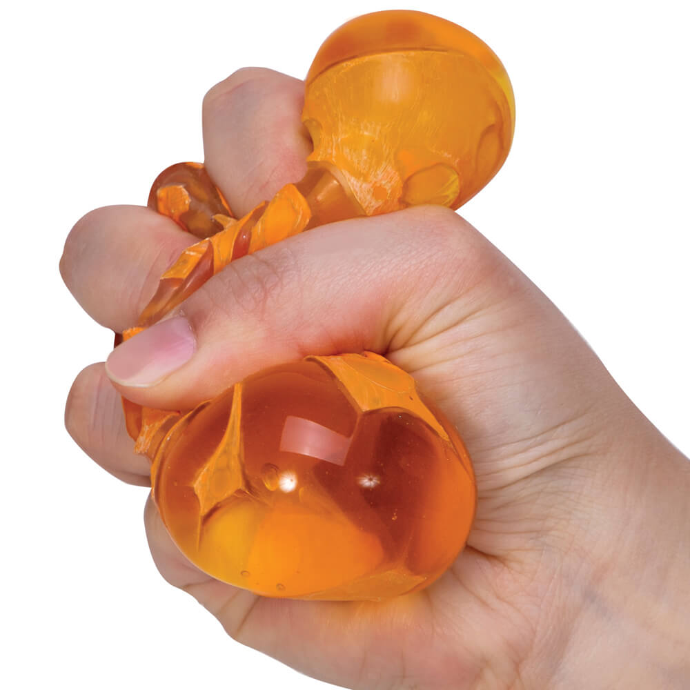 Schylling NeeDoh Light Up Magma Ball Fidget Toy