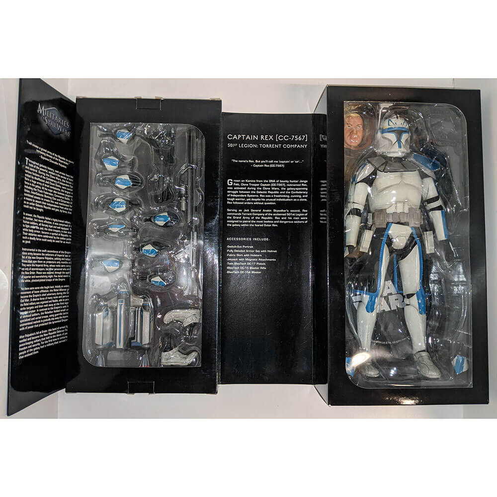 Sideshow Star Wars Captain Rex 1:6 Scale Figure (Pre-Owned)