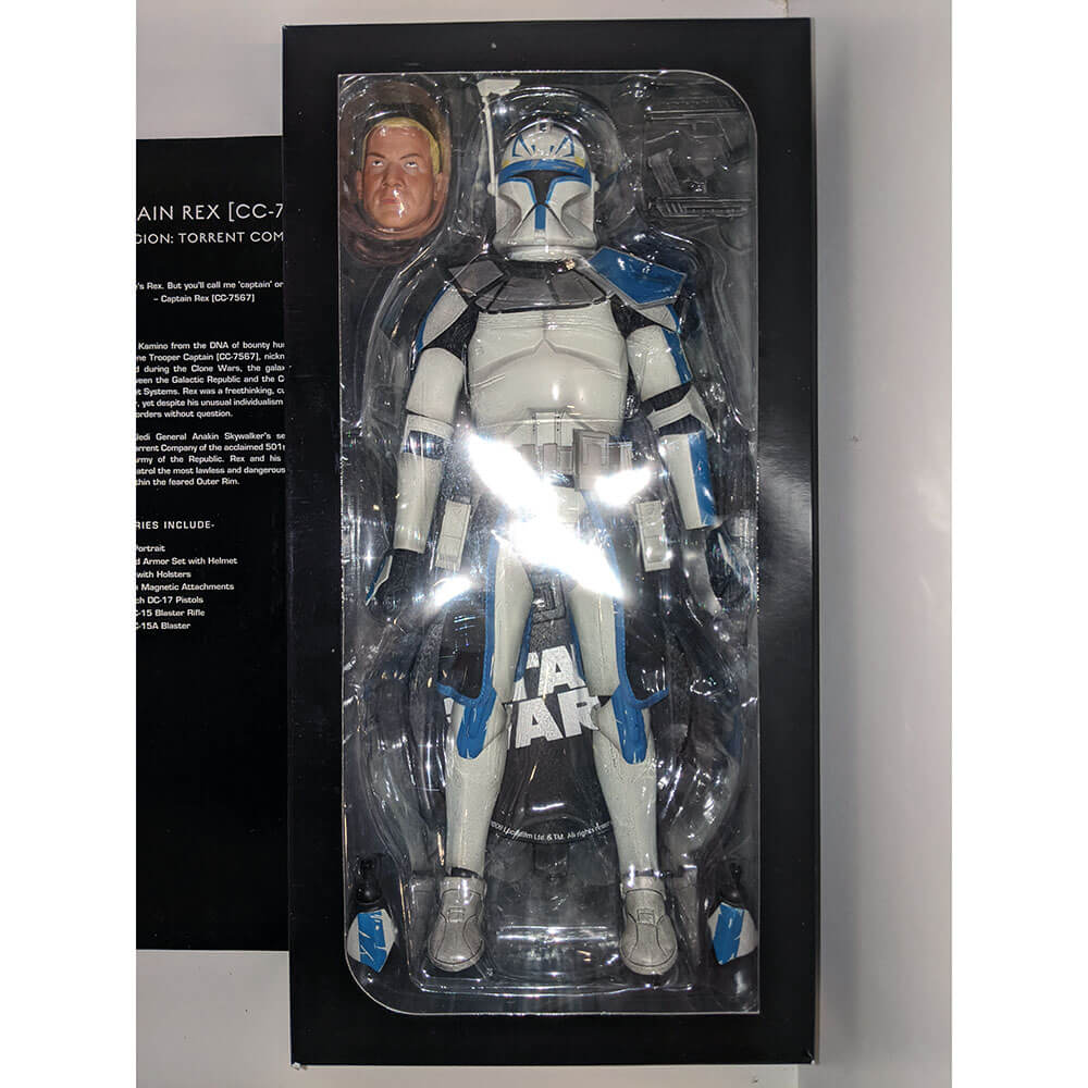 Sideshow Star Wars Captain Rex (CC-7567) 1:6 Scale (Pre-Owned)