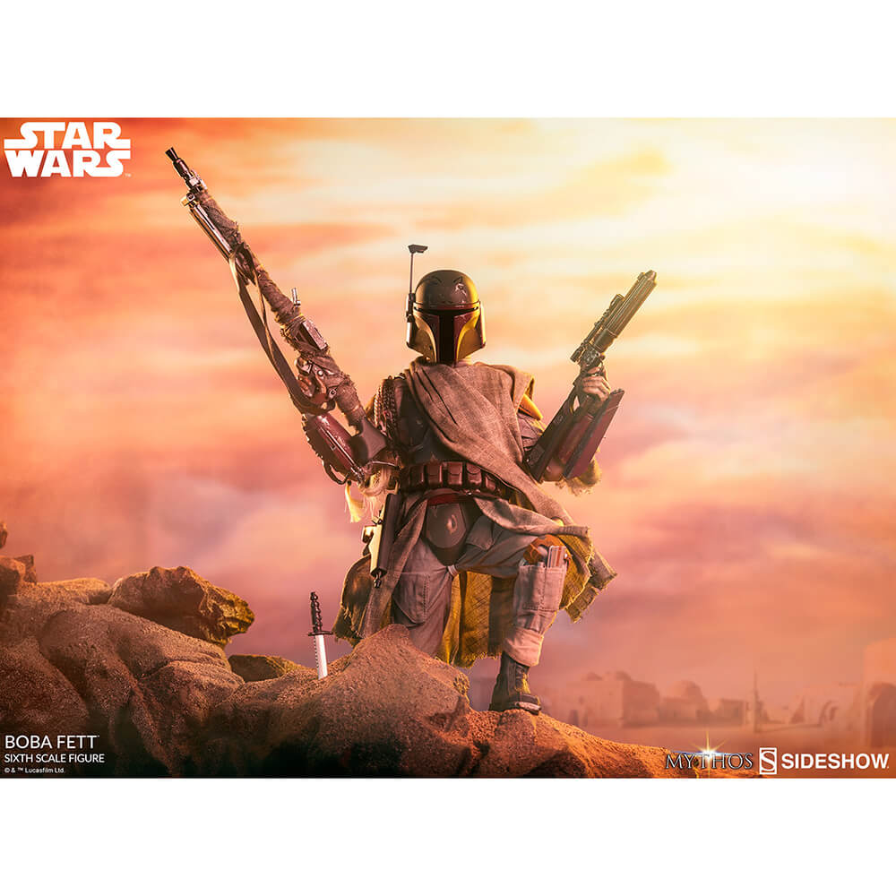Sideshow Star Wars Mythos Series Boba Fett Sixth Scale Figure