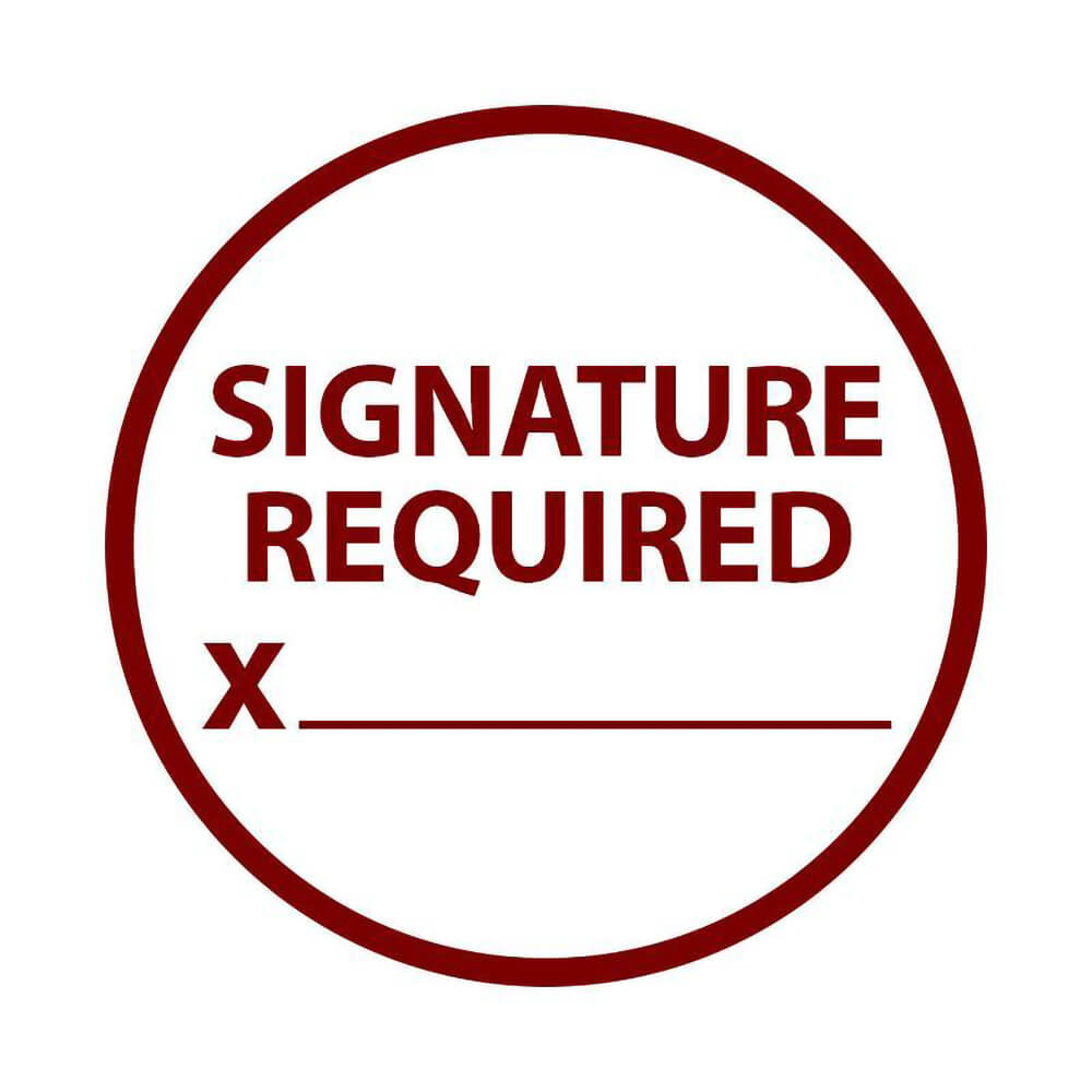 Signature Required Package