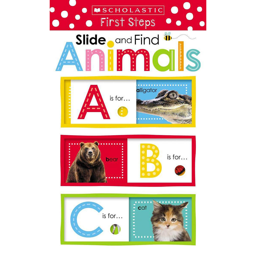 Slide and Find Animals Book