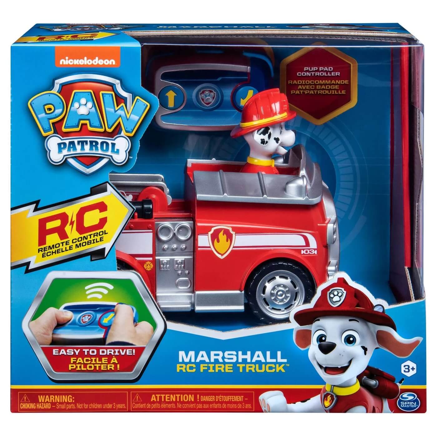 Spin Master PAW Patrol Marshall RC Fire Truck