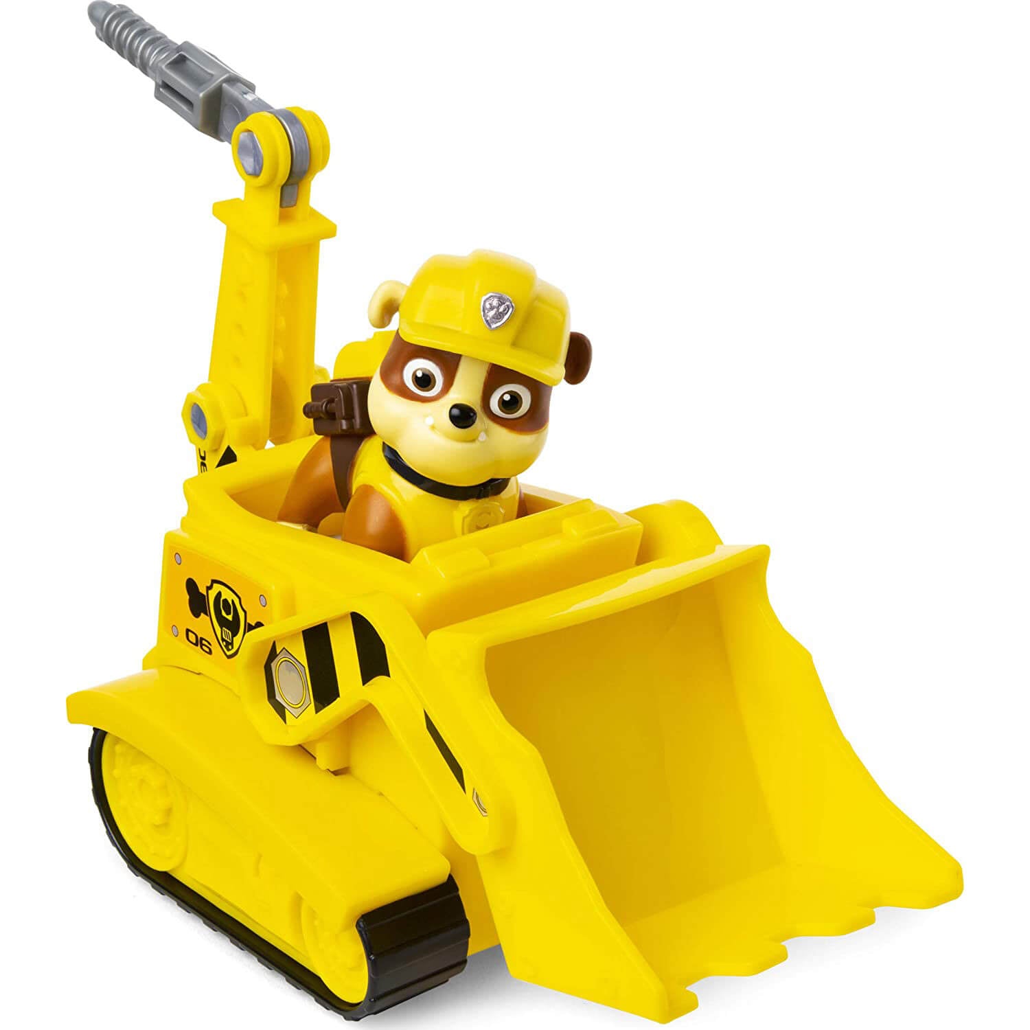 Spin Master PAW Patrol Rubble’s Bulldozer Vehicle with Collectible Figure