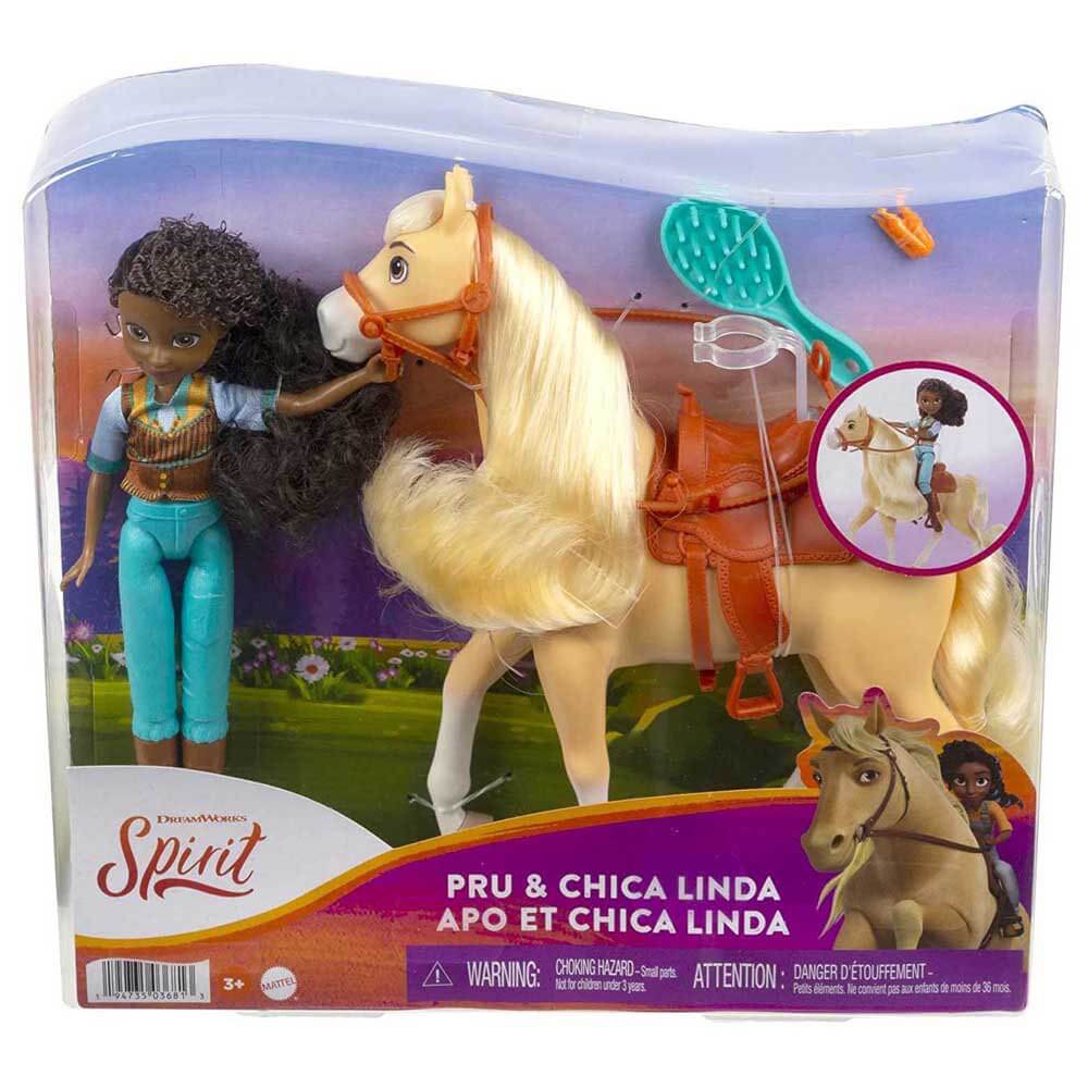 Spirit Pru Doll and Chica Linda Horse Playset