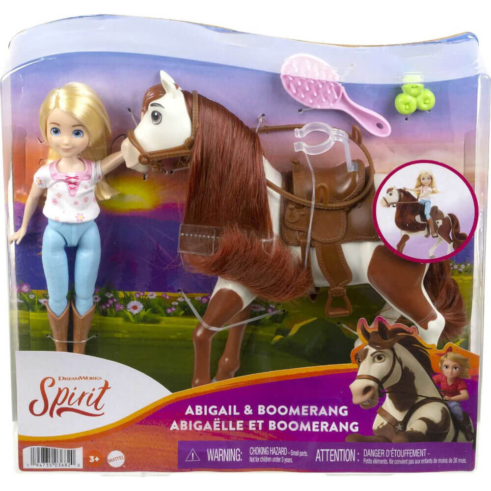 Spirit Untamed Abigail And Boomerang Doll Set
