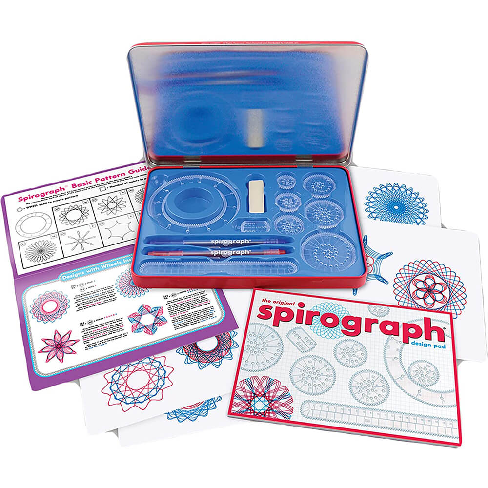 Spirograph Design Tin Art Set