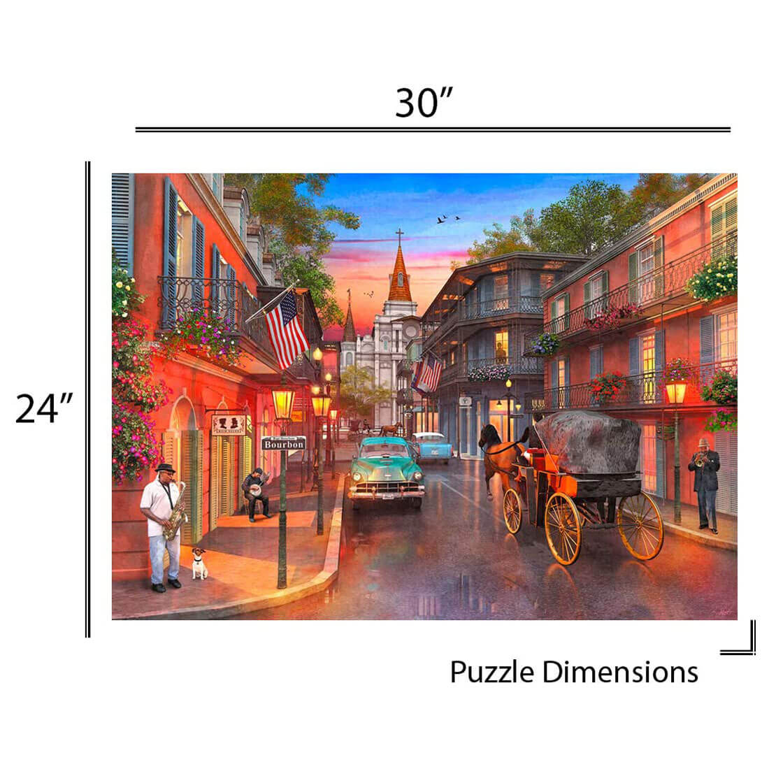 Springbok Bourbon Street 1000 Piece Jigsaw Puzzle