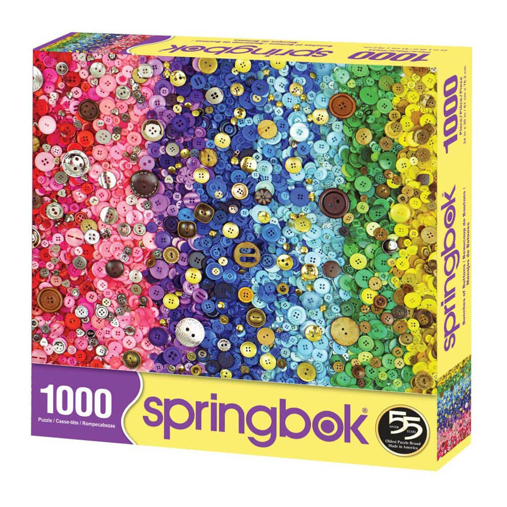 Springbok Bunches of Buttons 1000 Piece Jigsaw Puzzle
