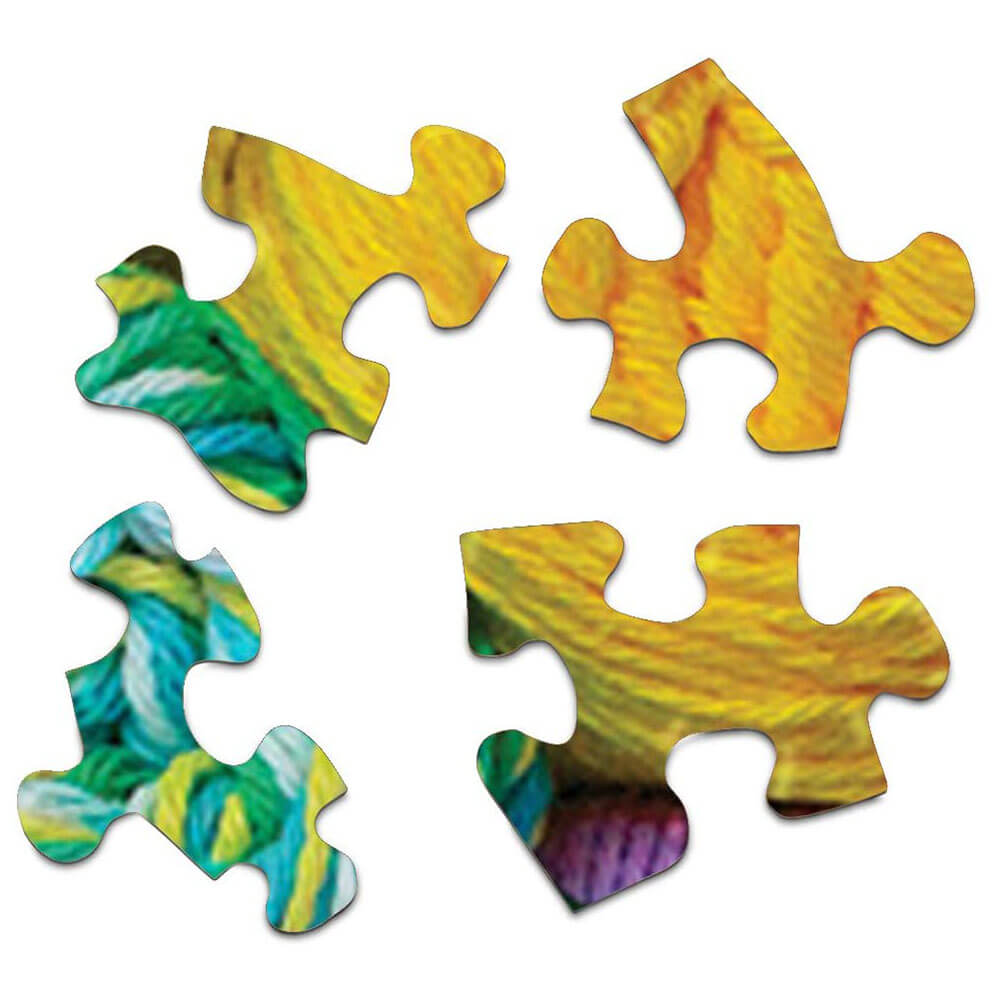 Springbok Colorful Yarn 500 Piece Jigsaw Puzzle