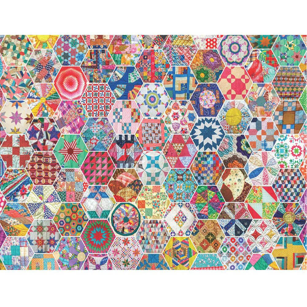 Springbok Crazy Quilts 500 Piece Jigsaw Puzzle