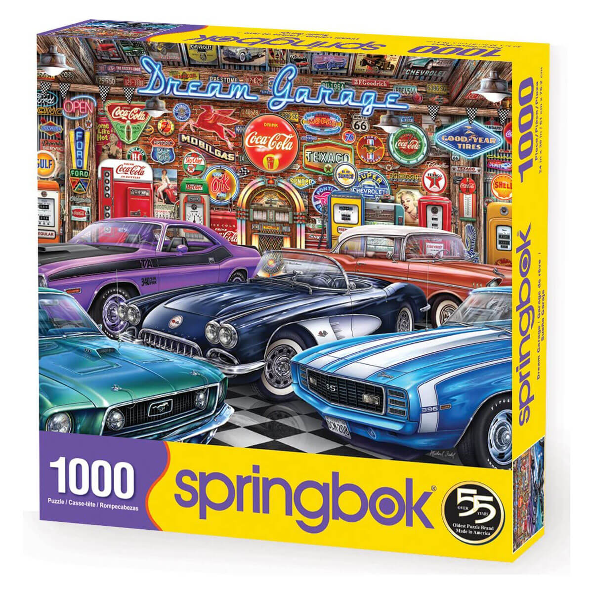 Springbok Dream Garage 1000 Piece Jigsaw Puzzle