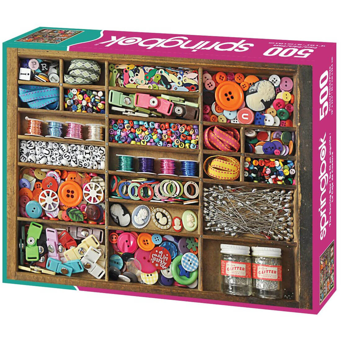 Springbok The Sewing Box 500 Piece Jigsaw Puzzle
