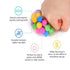 Squish Balls with Beads Fidget (colors and styles may vary)