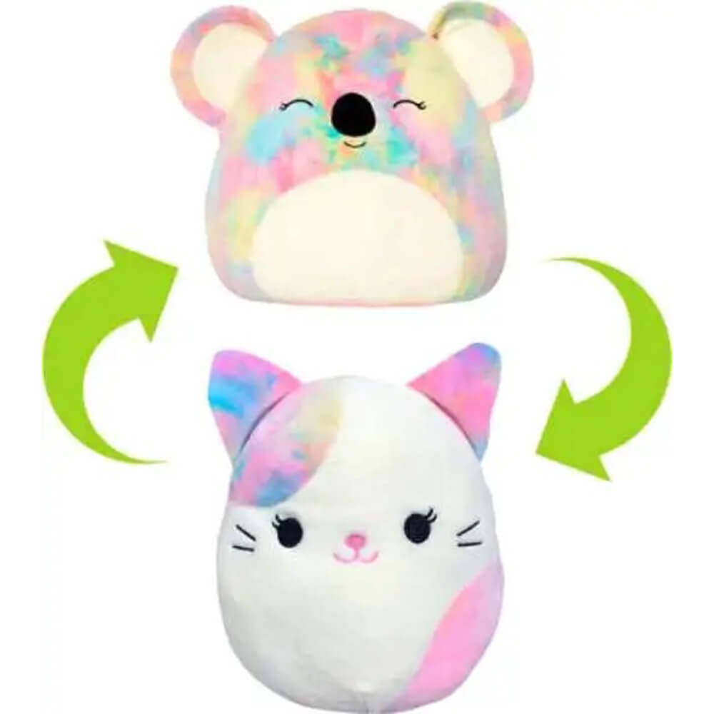 Squishmallows Flipamallows Katya and Risa 12" Reversable Plush