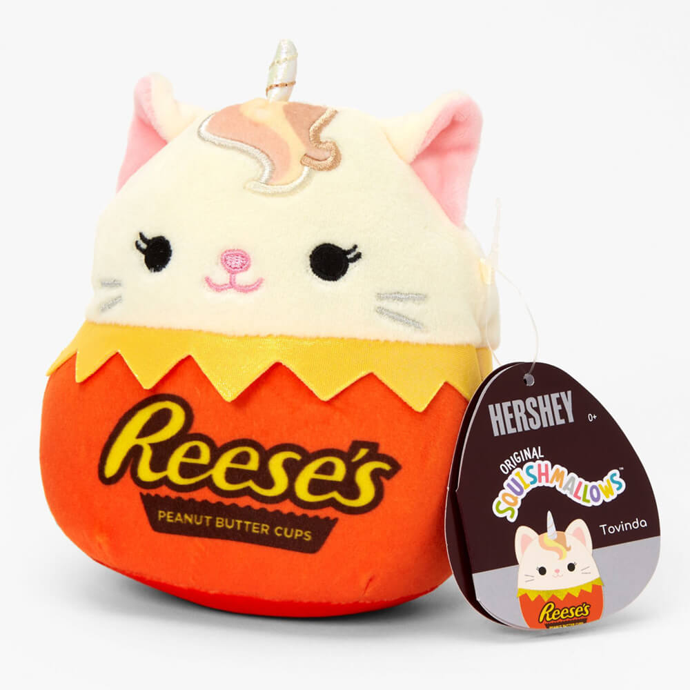 Squishmallows Hershey Tovinda the Reese's Peanut Butter Cup 8" Plush