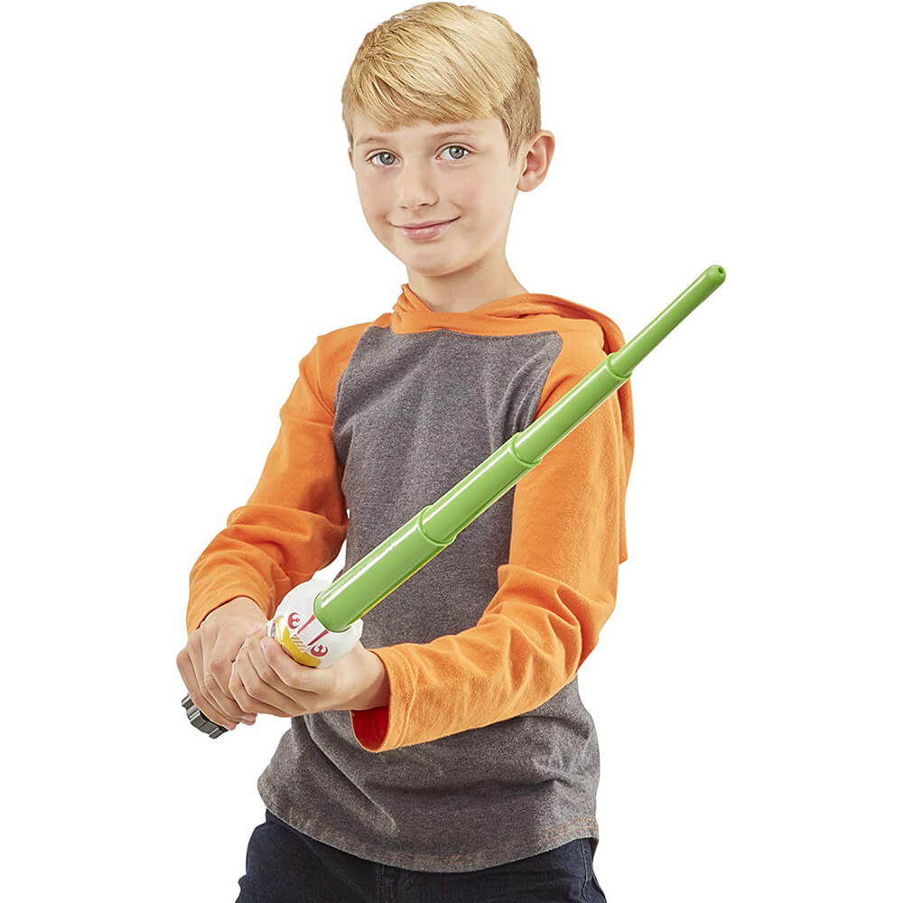 Star Wars Lightsaber Squad Luke Skywalker Extendable Green Lightsaber