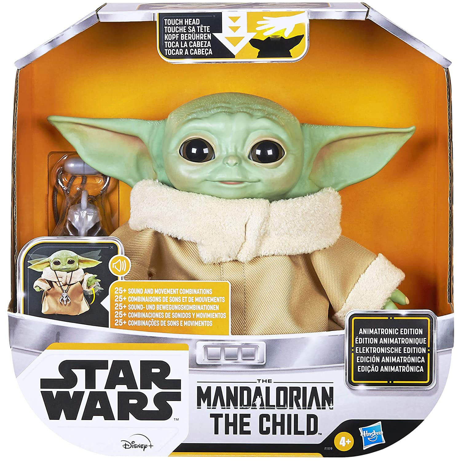 Star Wars Mandalorian The Child Grogu Animatronic Figure