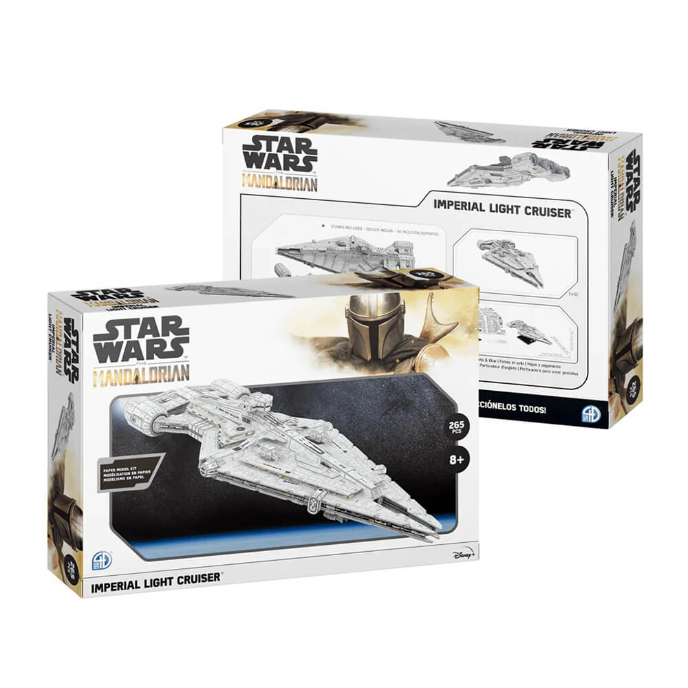 4DPuzz Star Wars The Mandalorian Imperial Light Cuiser Paper Model Kit