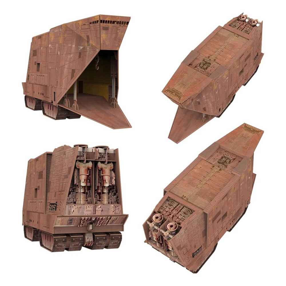 4DPuzz Star Wars The Mandalorian Sandcrawler Paper Model Kit
