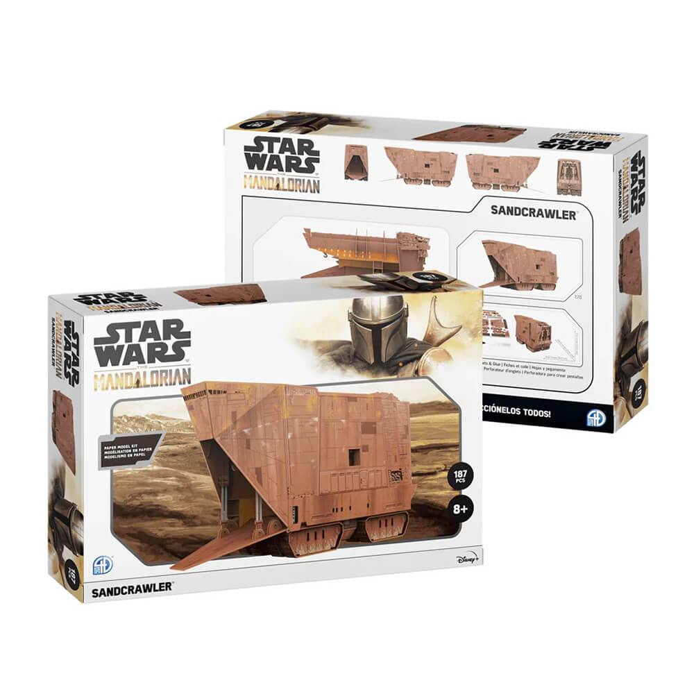 4DPuzz Star Wars The Mandalorian Sandcrawler Paper Model Kit