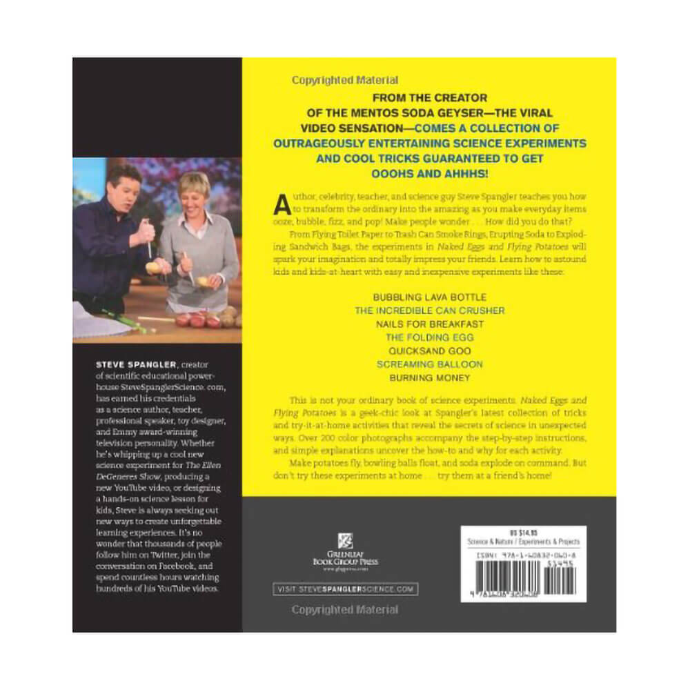 Steve Spangler Science Naked Eggs and Flying Potatoes Paperback