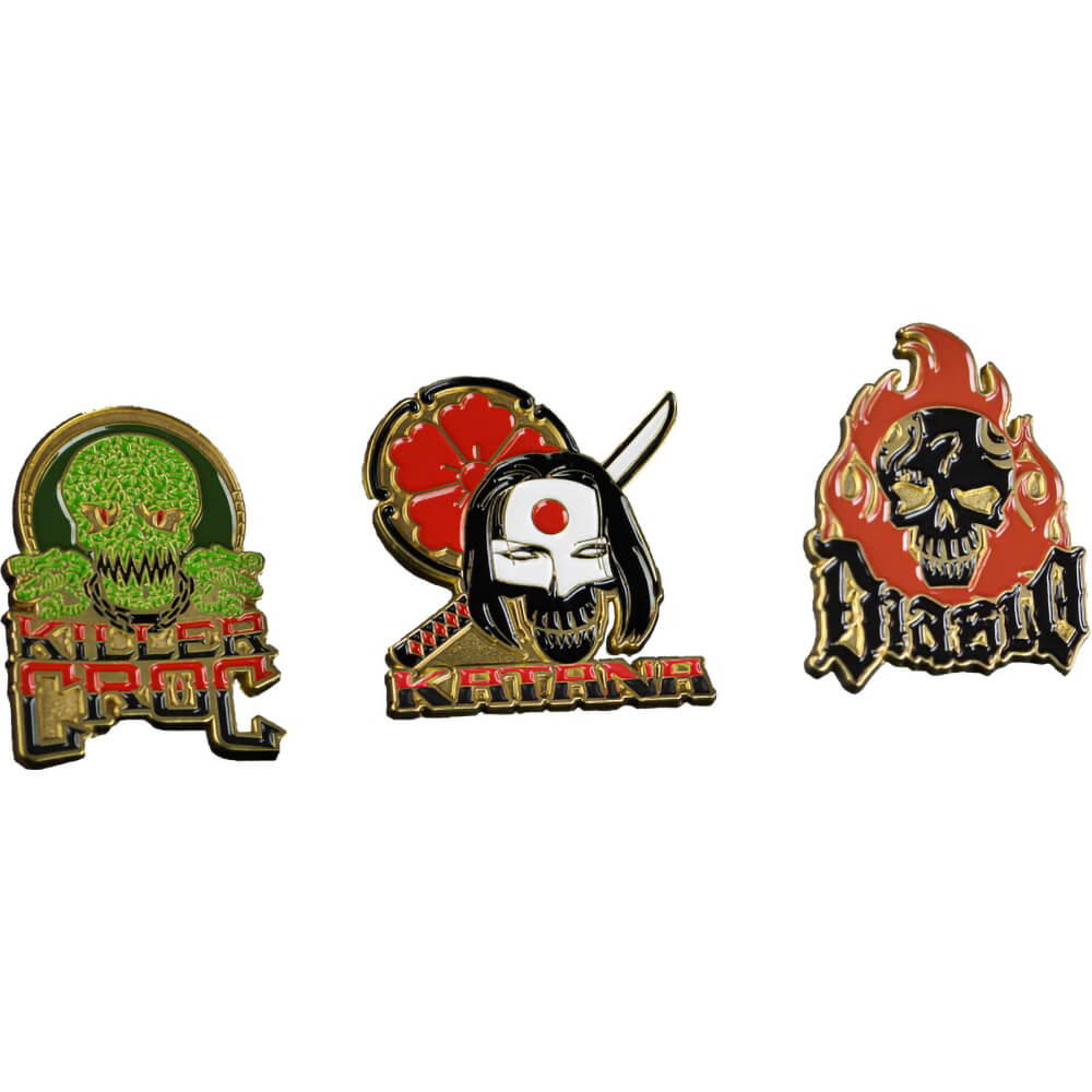 Suicide Squad Lapel Pin Set 2