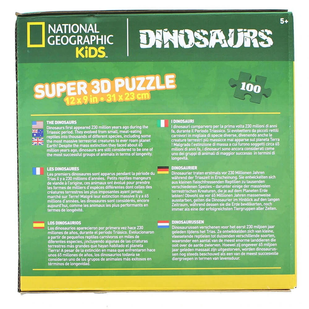 Super 3D Puzzle Tyrannosaurus Rex 100 Pc