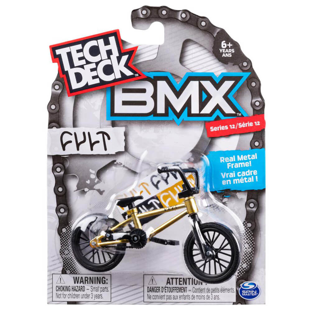 Tech Deck BMX Finger Bike Cult Gold and Black Series 13
