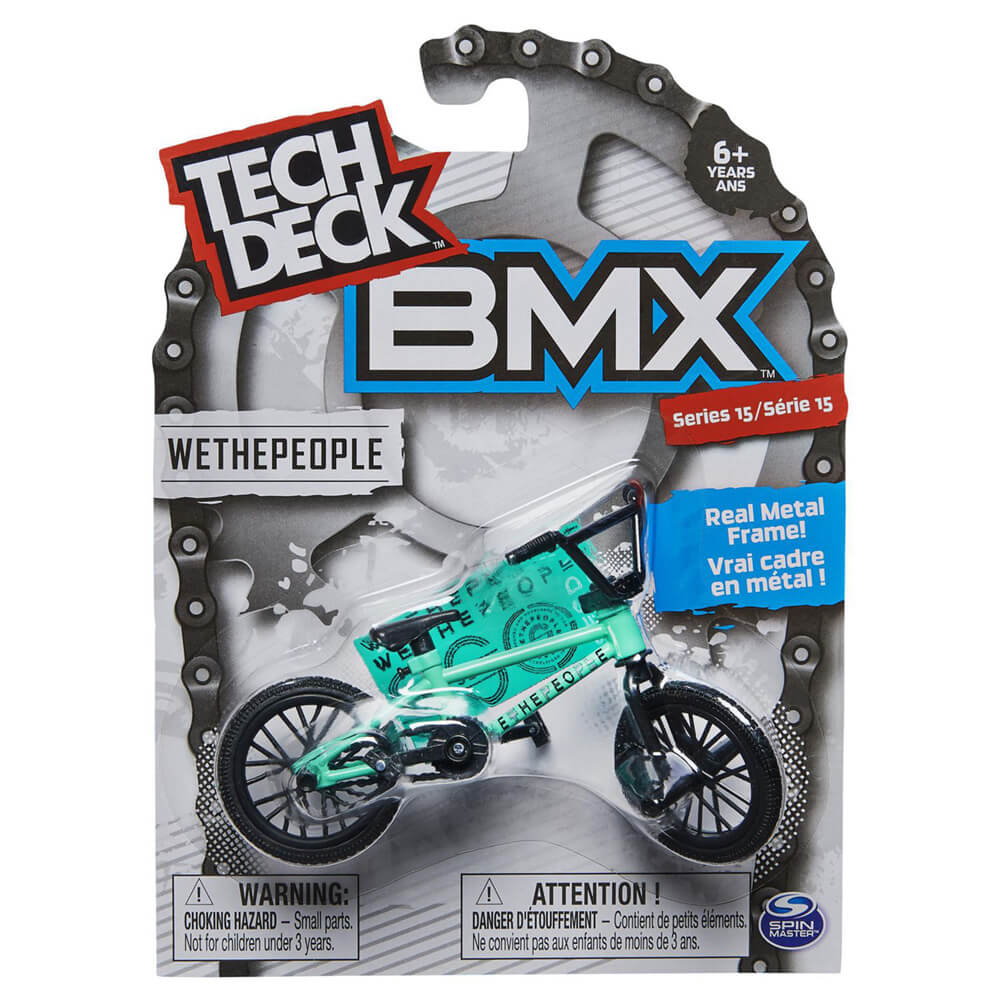 Tech Deck BMX Finger Bike Wethepeople Turquois and Black Series 15