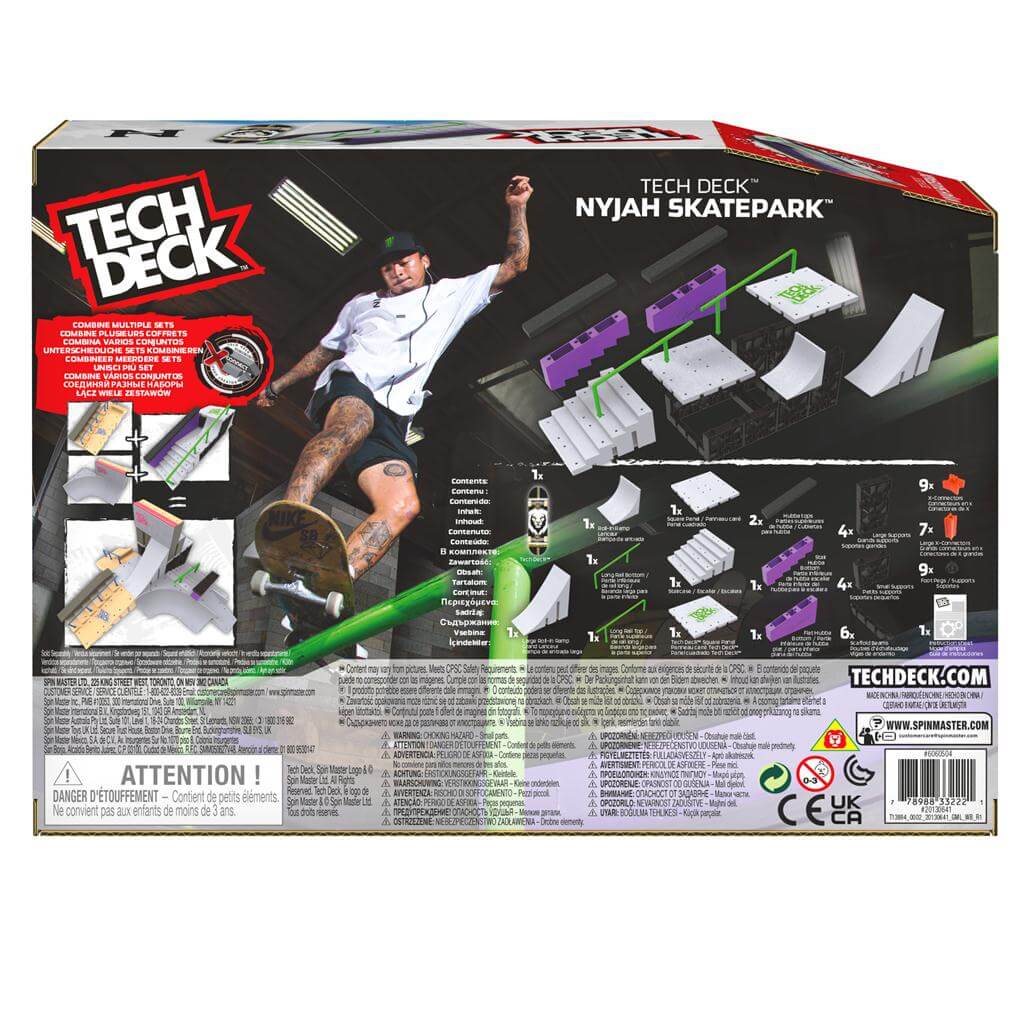 Tech Deck, 25th Anniversary 8-Pack Fingerboards with Exclusive Figure,  Collectible and Customizable Mini Skateboards, Kids Toys for Ages 6 and up