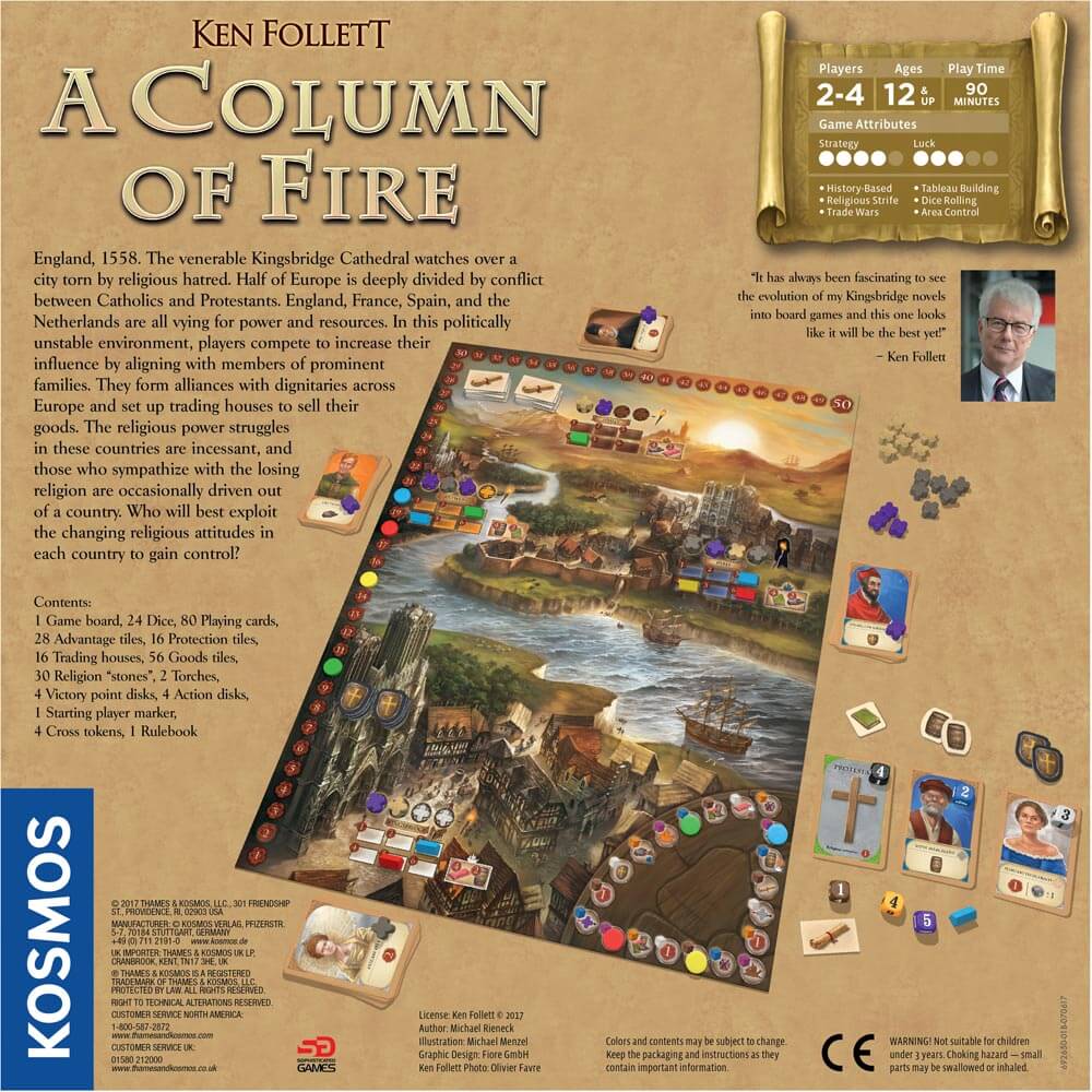 Thames and Kosmos A Column of Fire: The Game