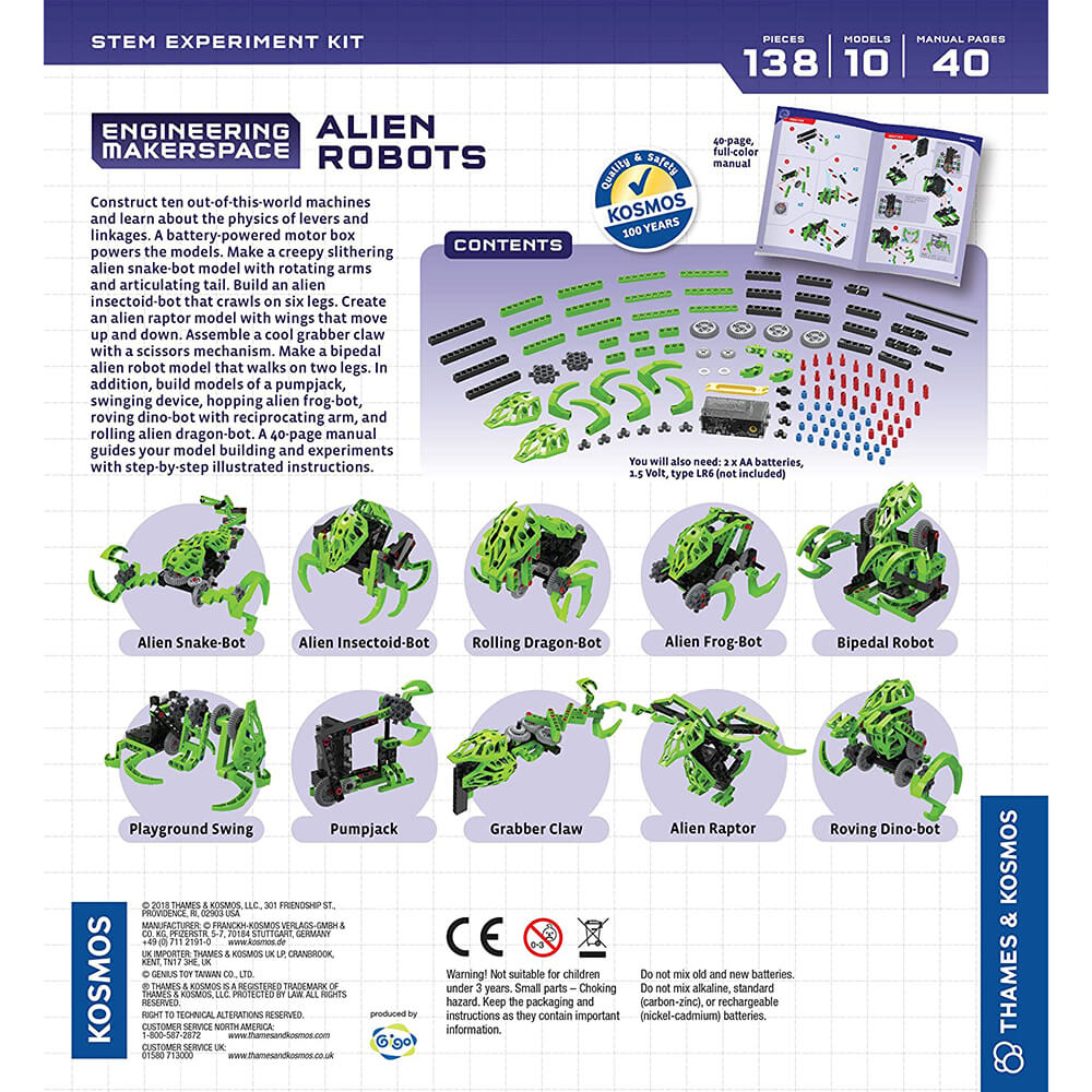 Thames and Kosmos Alien Robots