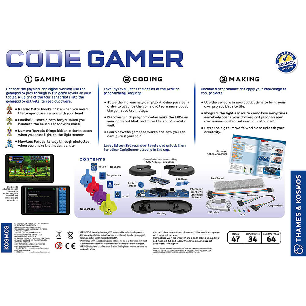 Thames and Kosmos CodeGamer