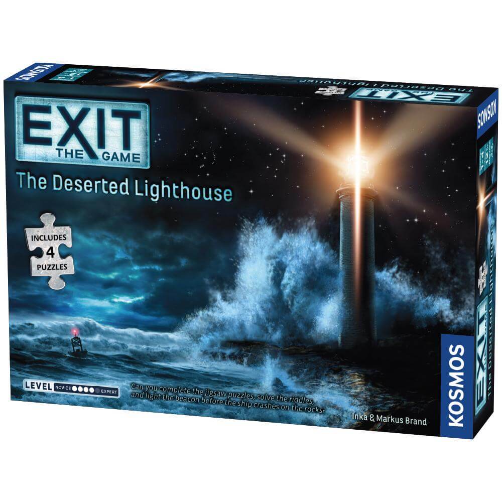 Thames and Kosmos EXIT The Deserted Lighthouse with Puzzle