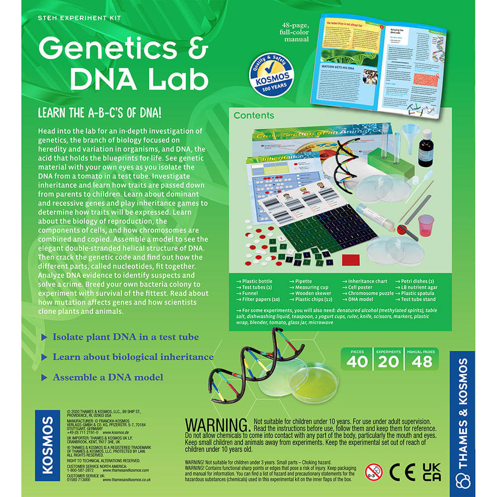 Thames and Kosmos Genetics and DNA Lab