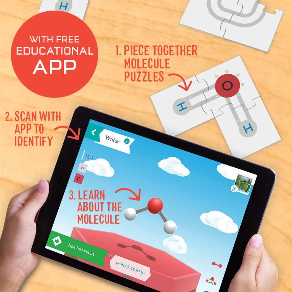 Thames and Kosmos Happy Atoms 2D Interactive Chemistry Puzzles