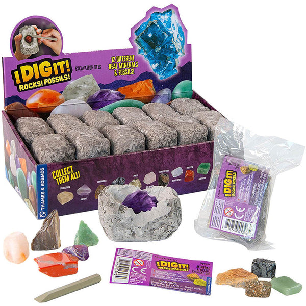 Thames & Kosmos I Dig It! Rocks & Fossils – Maziply Toys