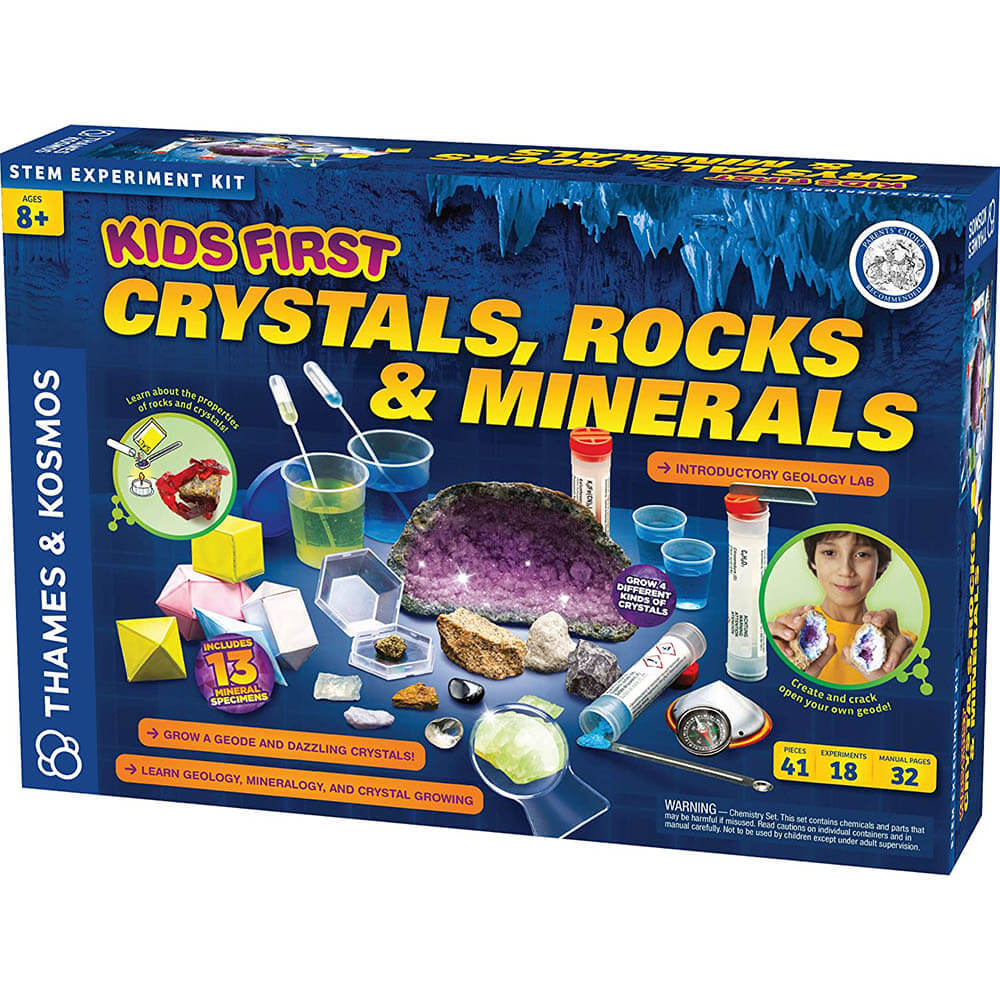 Thames and Kosmos Kids First Crystals, Rocks, and Minerals Kit