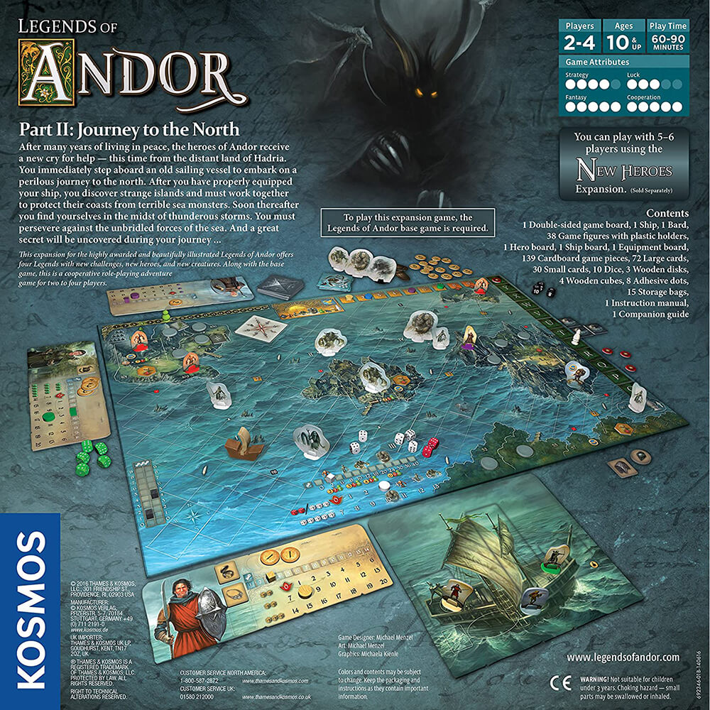Thames & Kosmos Legends of Andor: Journey to the North