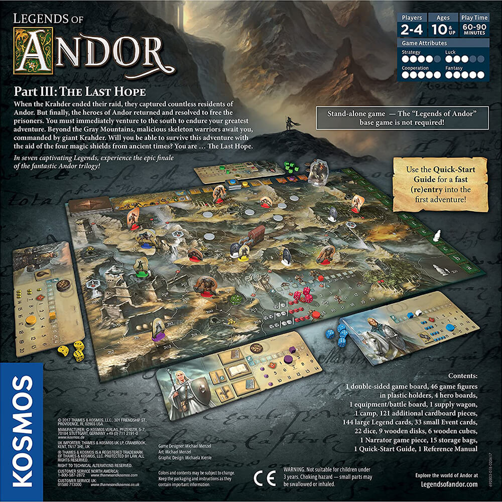 Thames and Kosmos Legends of Andor: Part III The Last Hope