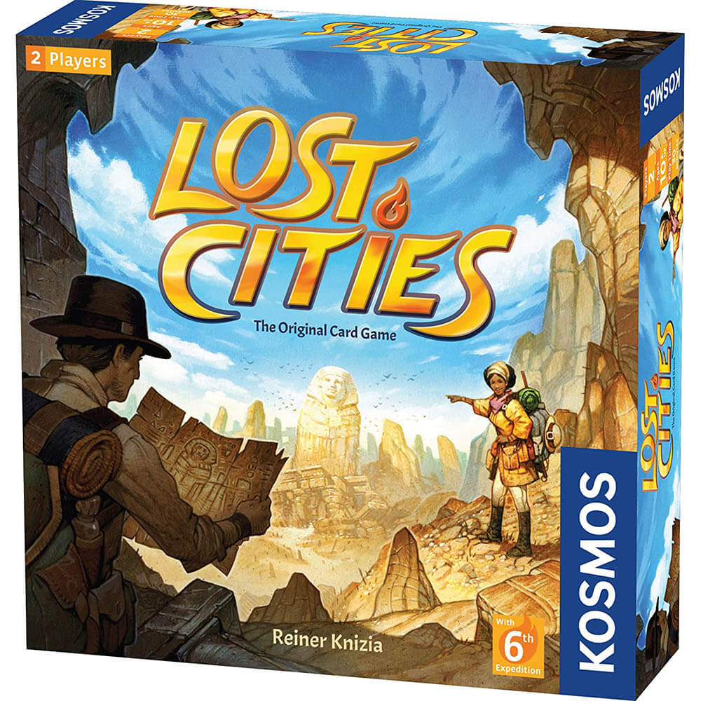 Thames and Kosmos Lost Cities Card Game with 6th Expedition