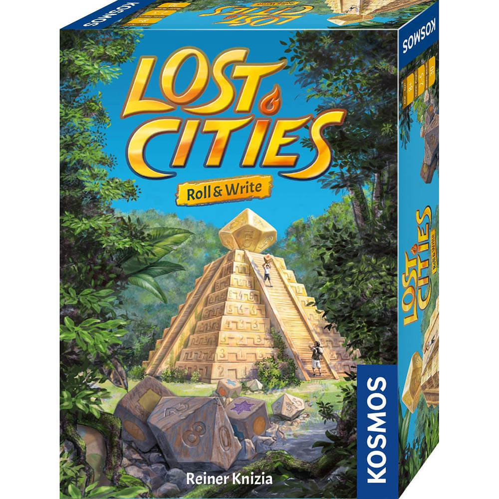 Thames and Kosmos Lost Cities Roll and Write