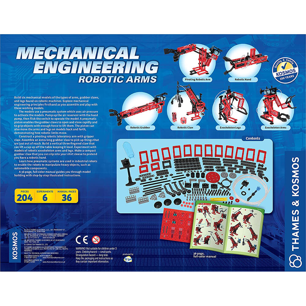 Thames & Kosmos Mechanical Engineering: Robotic Arms